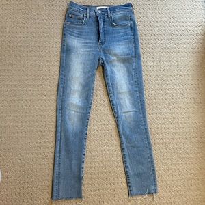 Denim Forum cropped Lola High Rise
